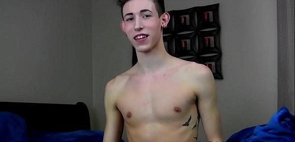  Horny twink Blake Mast gets to masturbate at home for real